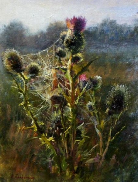 Живопись художник Прокопенко Александр чертополох