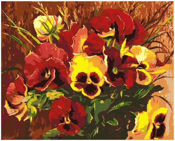 Арсенюк Юрий художник Анютины глазки