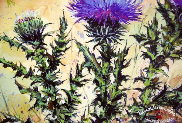 Гончарова чертополох