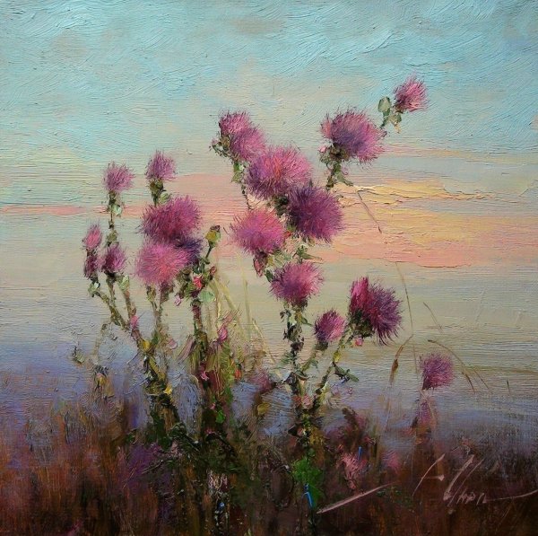 Инесса Морозова художник разнотравье