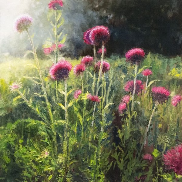 Морозова чертополох картина