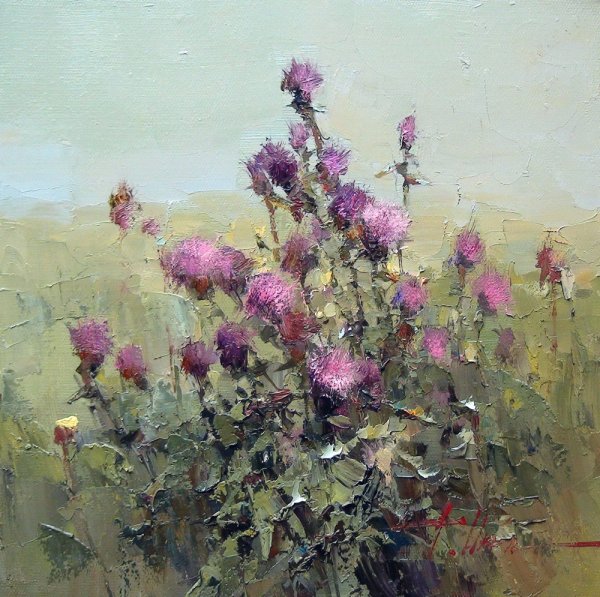 Куинджи чертополох