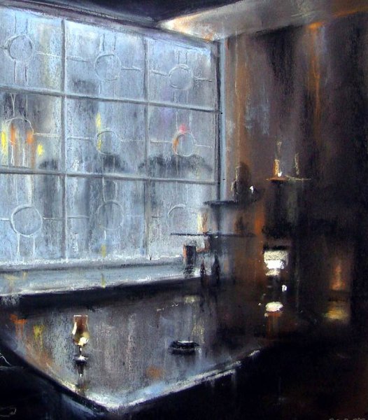 Художник Елена Юшина. Дождь