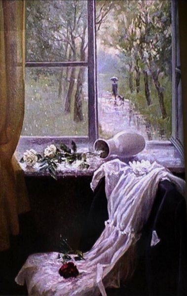 Картина окно