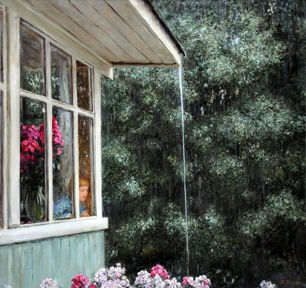 Кудрин Юрий художник картины окно