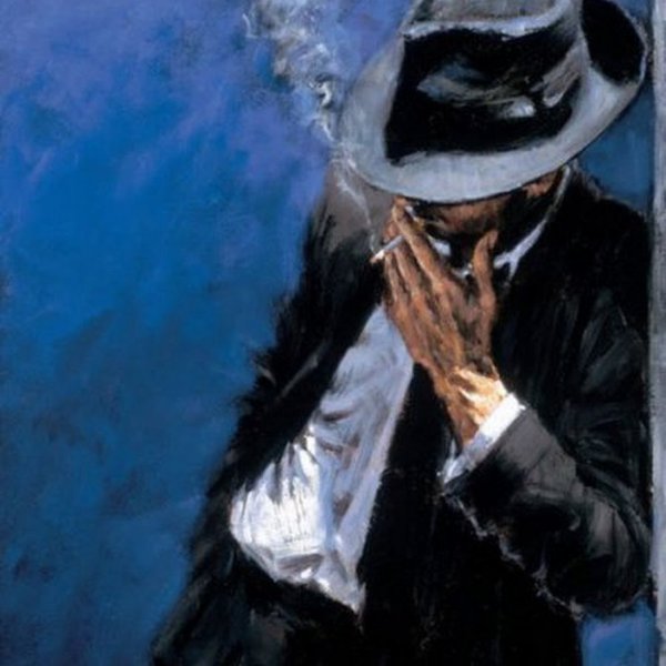 Фабиан Перез мужчина в шляпе