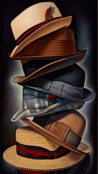 Картина шляпа