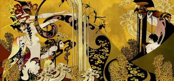 Японский ар нуво художник