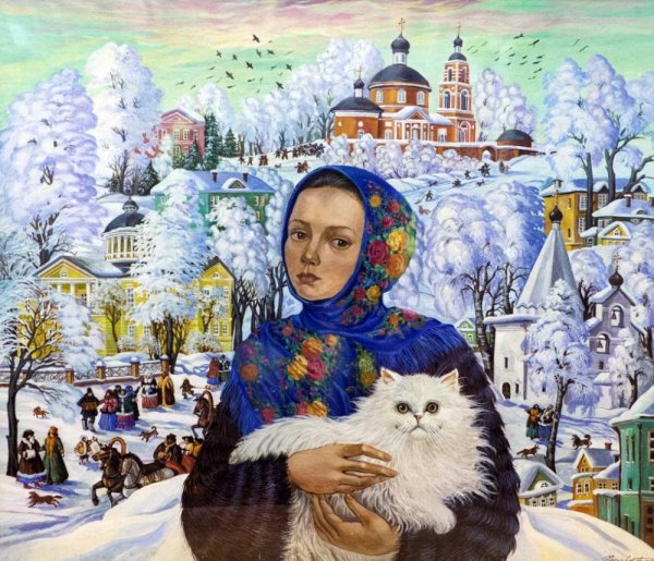 Художник Хазова Татьяна Васильевна коты