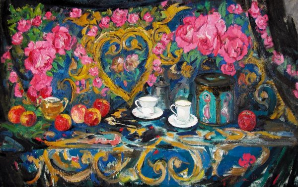 Турилова художник Владимир батик