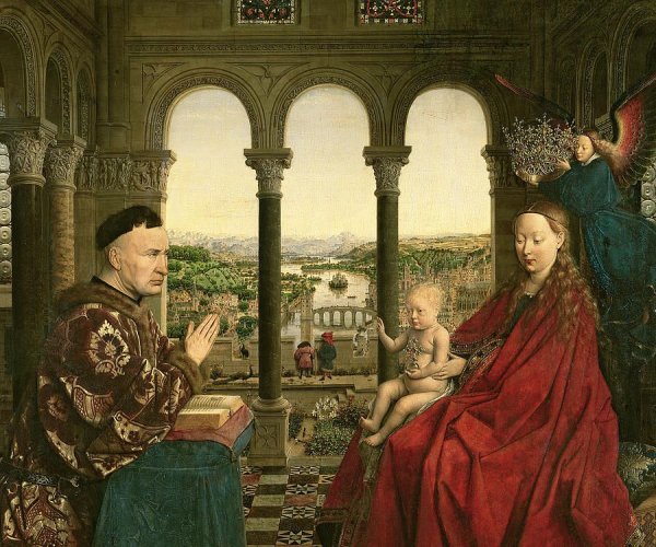 Триптих Ганс Мемлинг поклонение волхвов