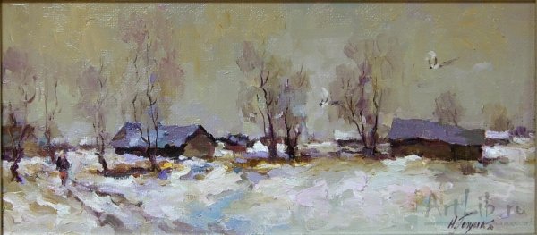 Этюды маслом Николая Голушко