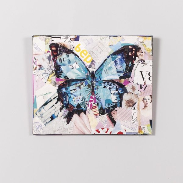 Мозаика из журнальных вырезок