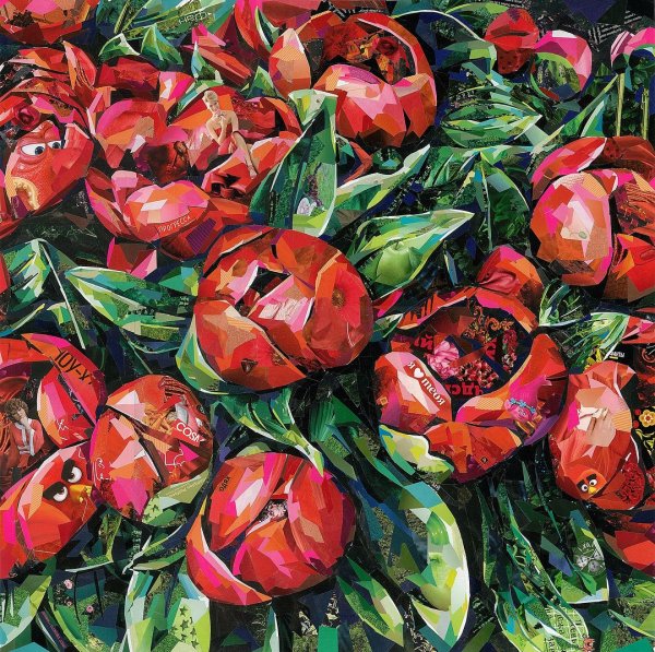 Картины глянцевыми красками