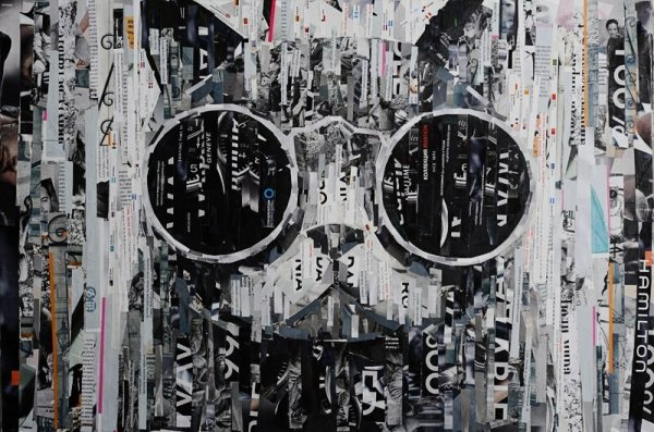 Композиция в технике коллаж