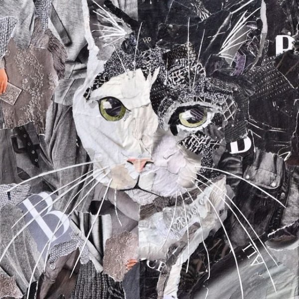 Мозаика из журнальных вырезок