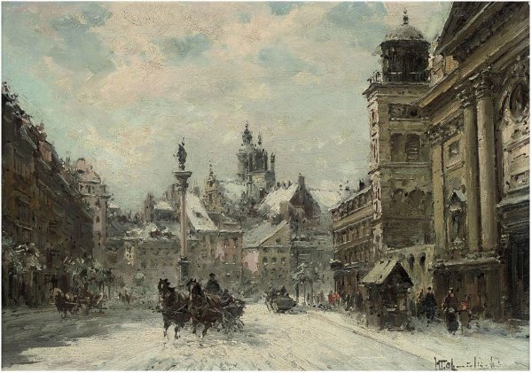 Польский художник Владислав Хмелинский (1911−1979)