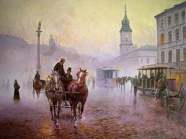 Польский художник Miroslaw Szeib