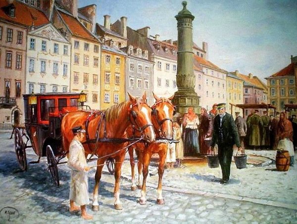 Варшава картины