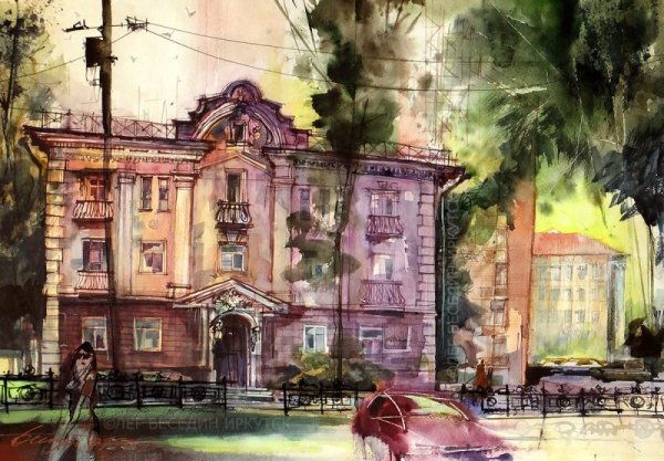 Беседин Иркутск художник