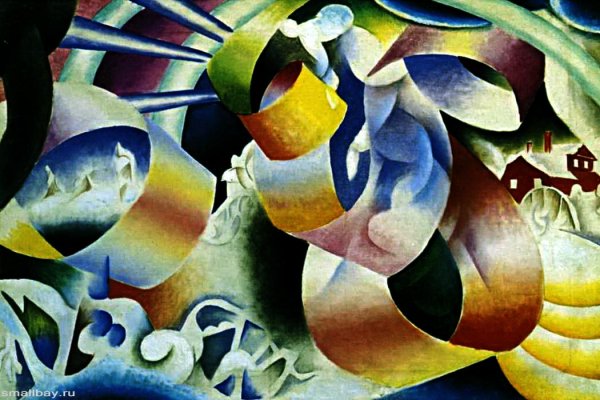 Художник-кубист Георгий Курасов.