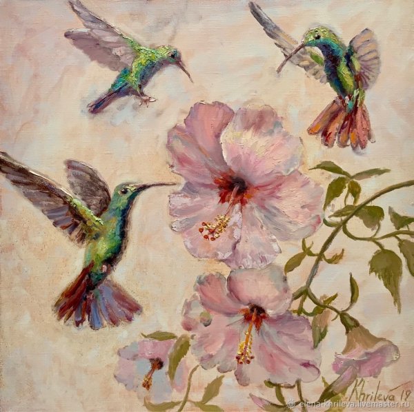 Диптихи цветок Колибри