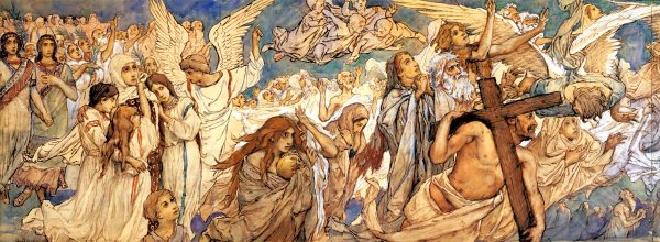 Васнецов радость праведных о Господе преддверие рая