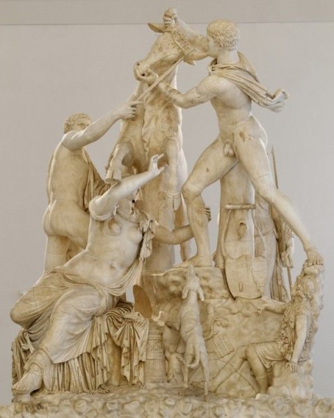 Фарнезский бык скульптура