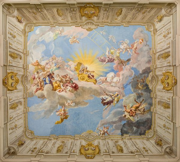 Апофеоз геркулеса Версальский дворец