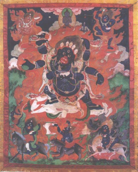 Белая тара Старобурятская живопись