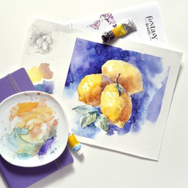 Основы многослойной акварельной живописи Сириус