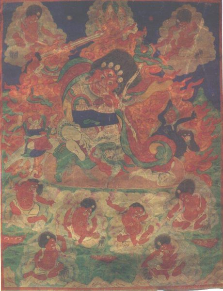 Старобурятская живопись Гумилев