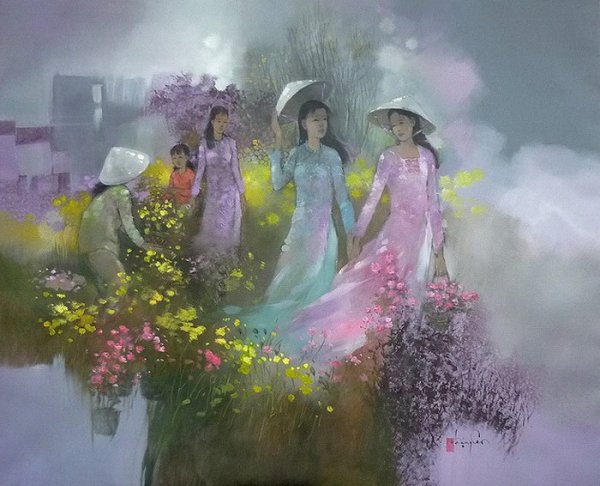 Современная живопись Вьетнама