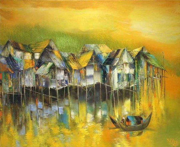 Вьетнамская художница Phuong dang