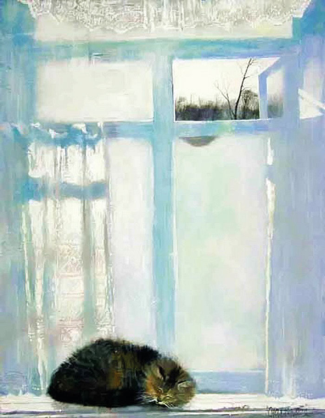 Художник Сергей Черкасов. Зима