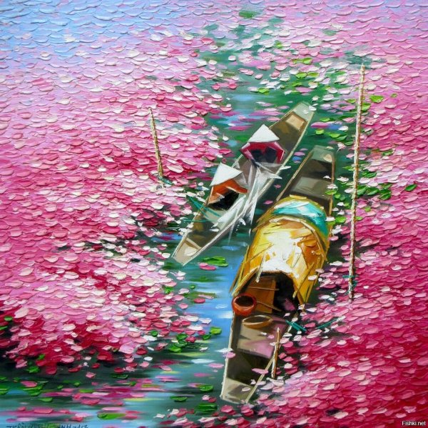 Современная женская живопись Вьетнама