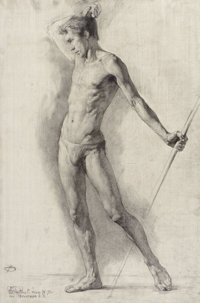 Брюллов натурщик