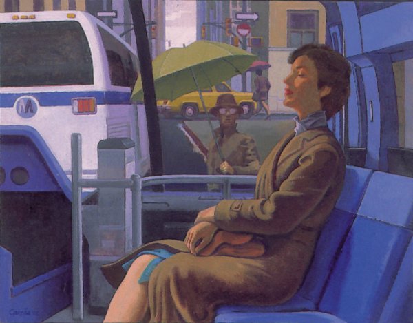 Картина автобус