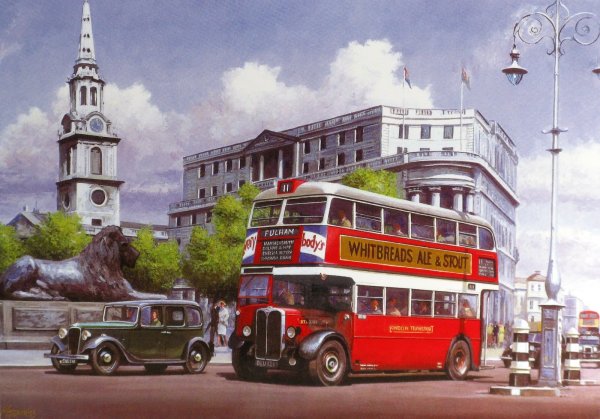 Транспорт в живописи