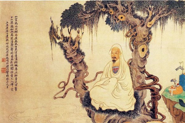 Китайская живопись Лао Цзы