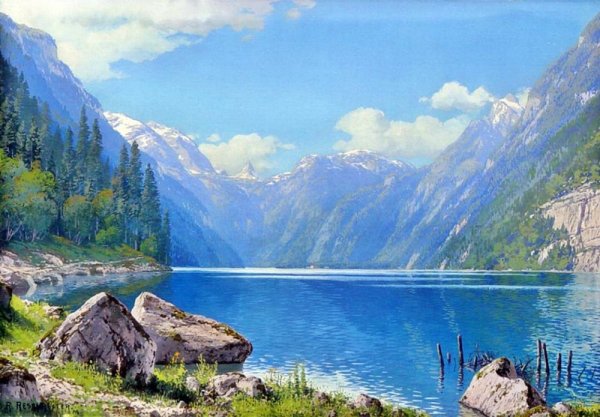 Художник Rudolf Reschreither