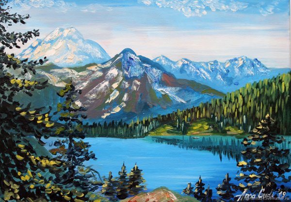 Мещерский горное озеро