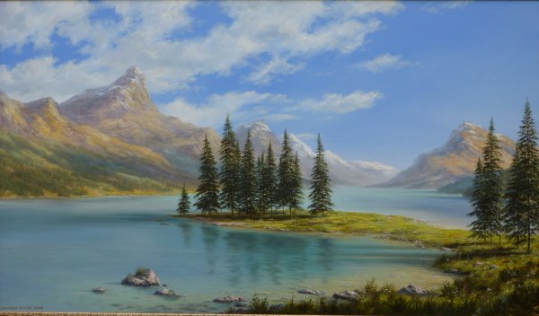 Лысак горный пейзаж