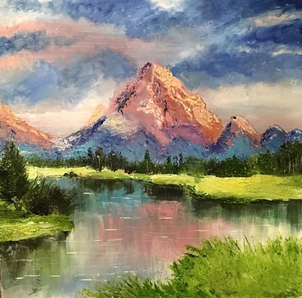 Лорен Карпентер горный пейзаж