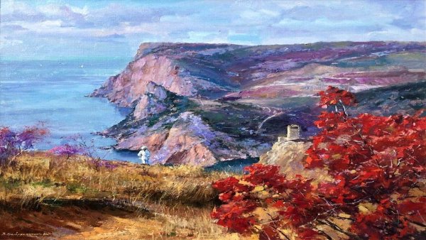 Крымский художник Преображенский