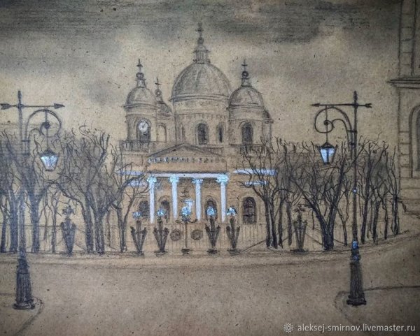 Картина Спасо Преображенский собор