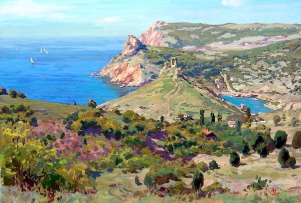 Художник Владимир Ольхов Севастополь