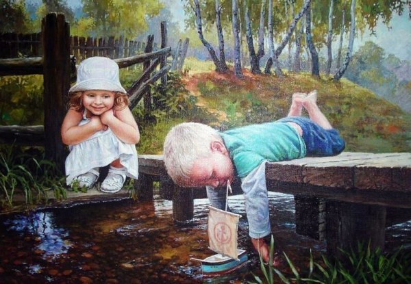 Белорусский художник Владислав Леонович