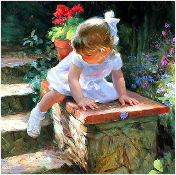 Живопись Владимира Волегова детство