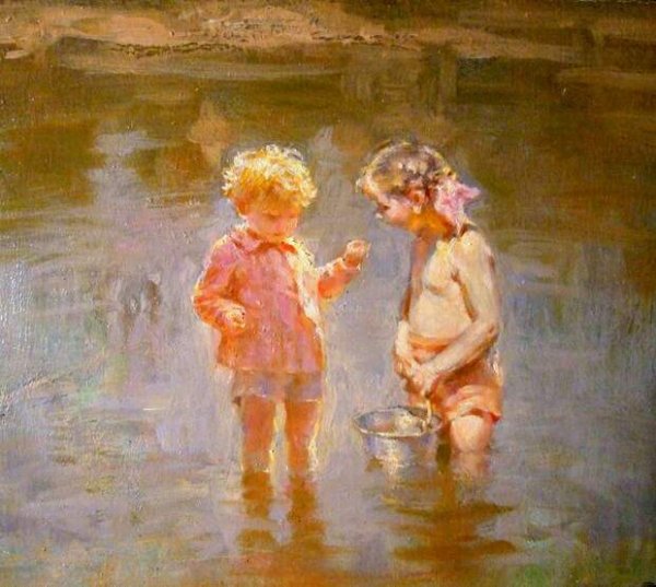 Детство картины художников